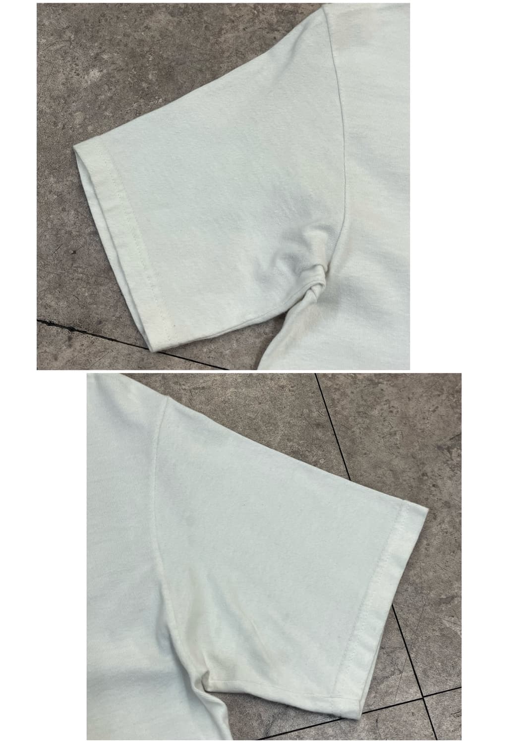 스투시 이클립스 반팔티 화이트 S #csz3233 상품이미지7