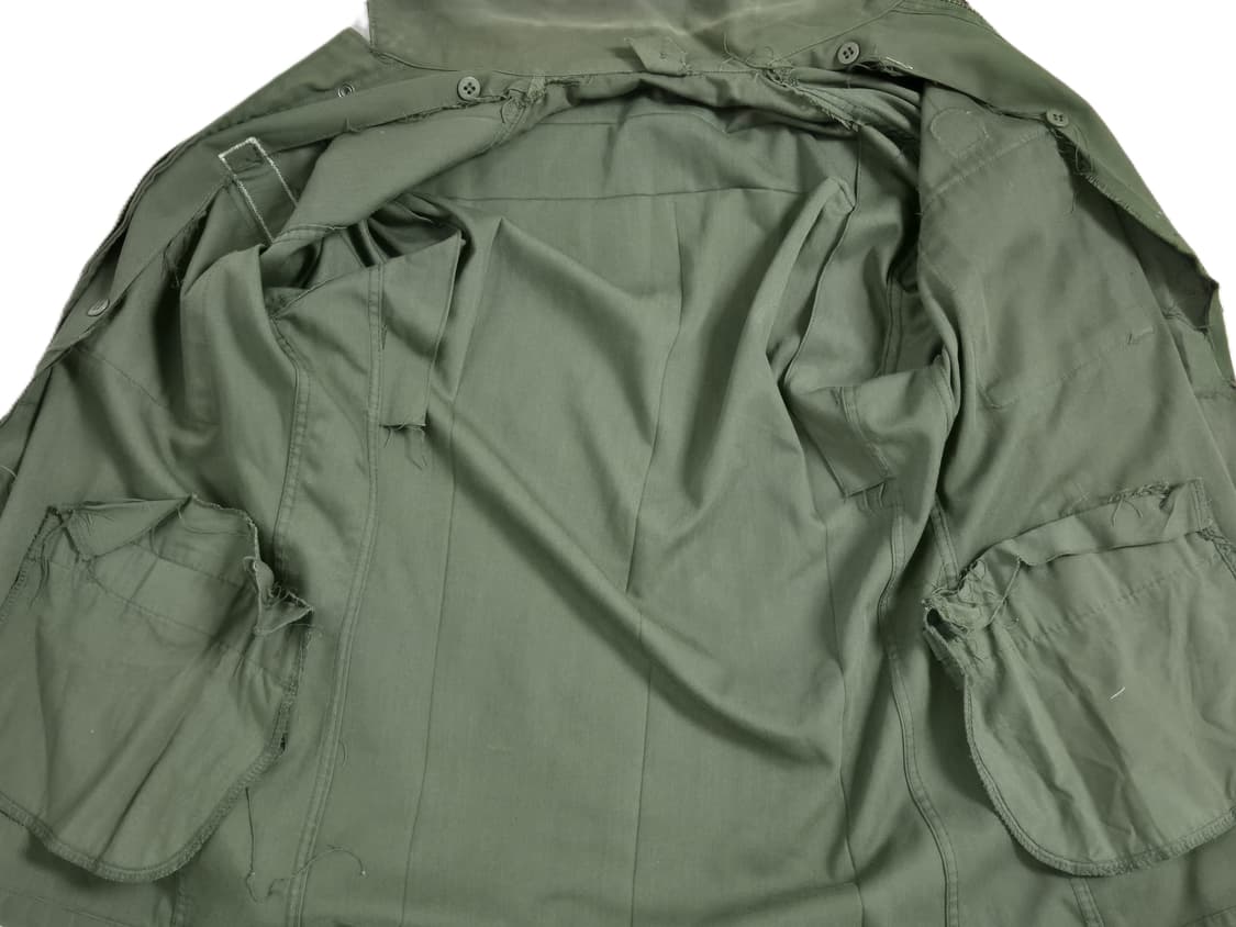 육군 구형 35사단 병장 민무늬 야전상의 전투복 상의 자켓 (L) 상품이미지9