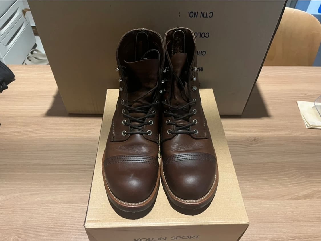 레드윙 8111 아이언 레인저 부츠 브라운 상품이미지1