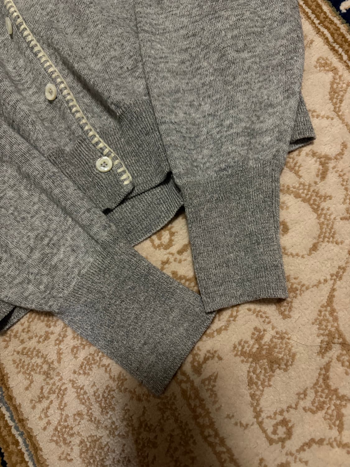 얼바닉 버튼홀 스티치 가디건  상품이미지6