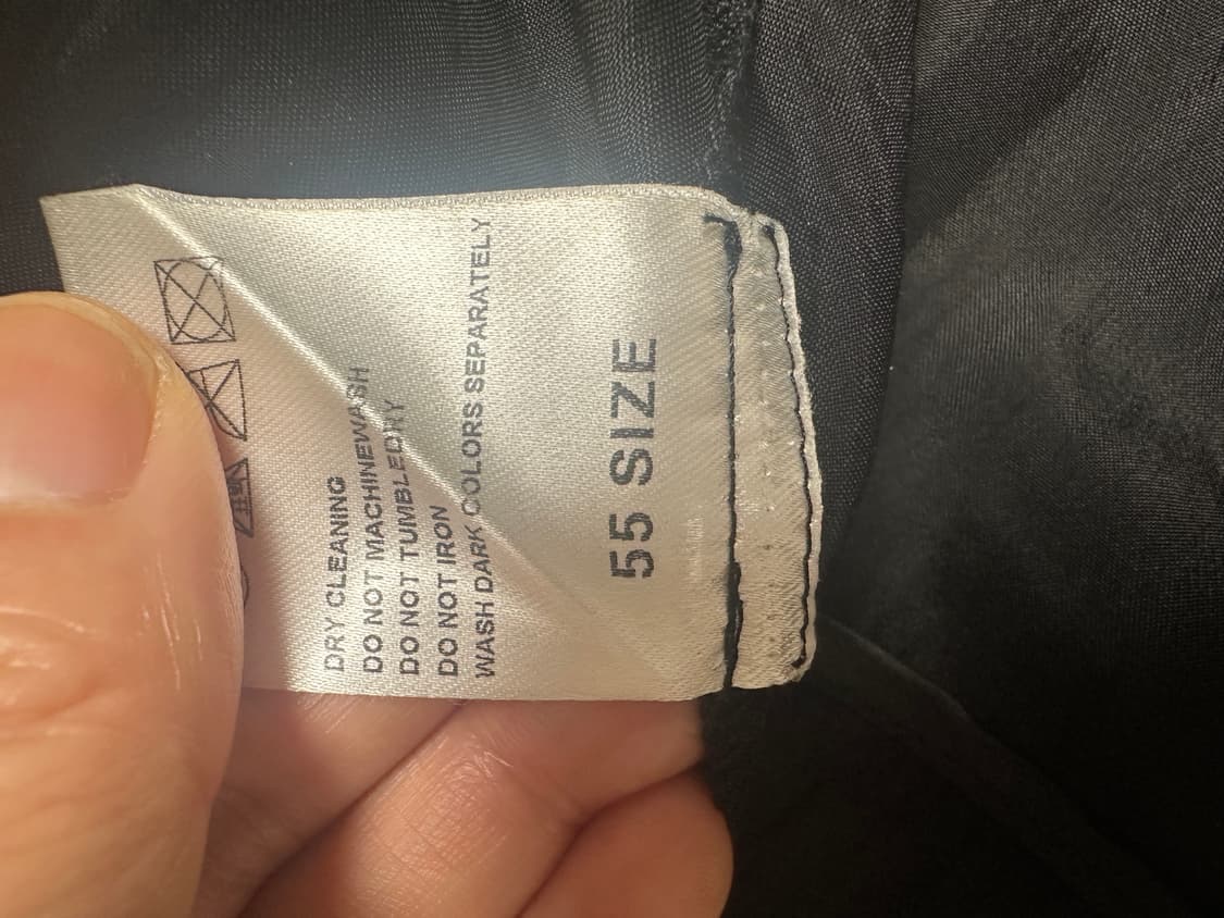 넘버프로젝트 비스코스 사틴 블랙 카고 팬츠 (55) 상품이미지8