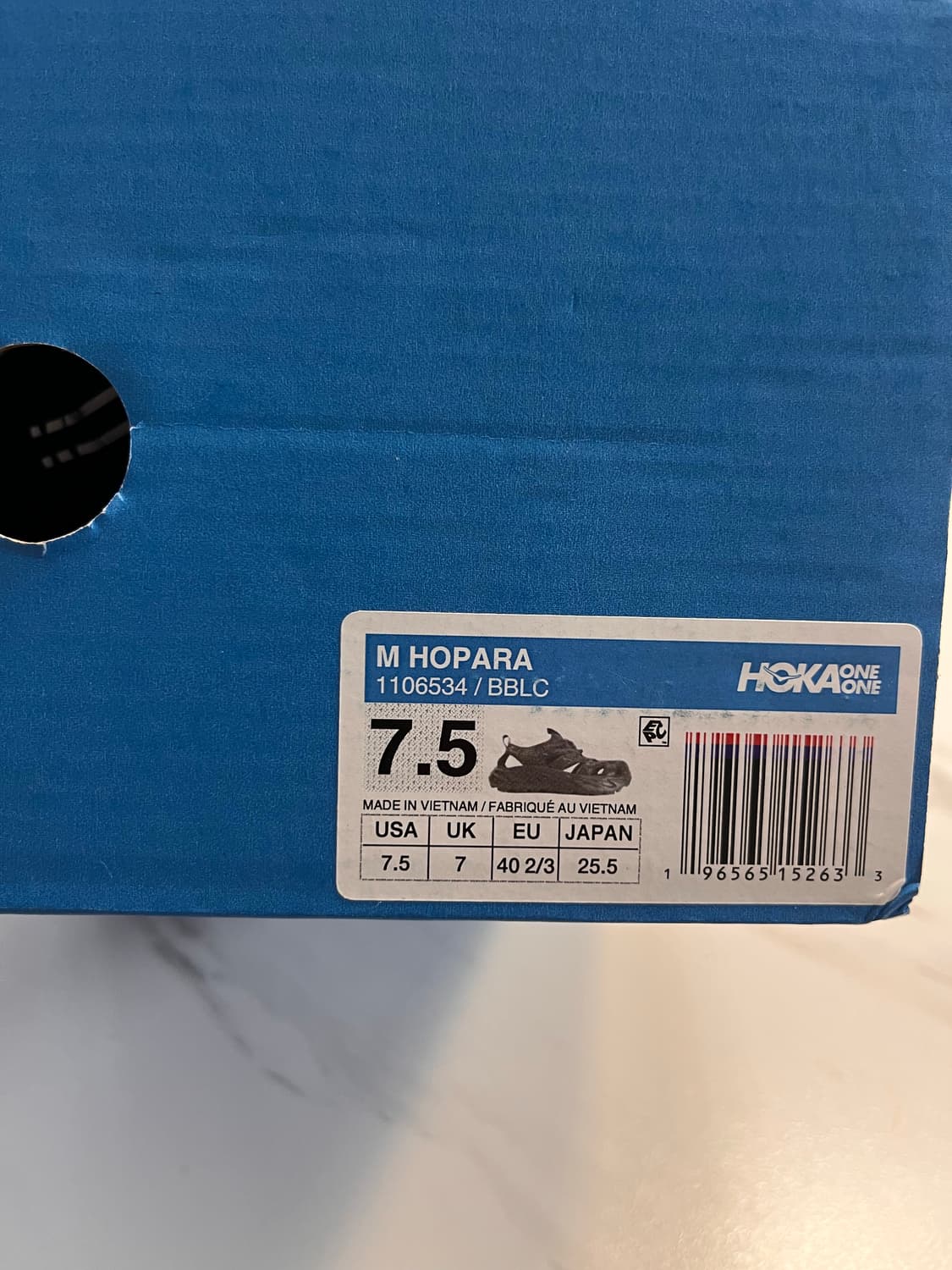 HOKA 호카 호파라 블랙 255 상품이미지4