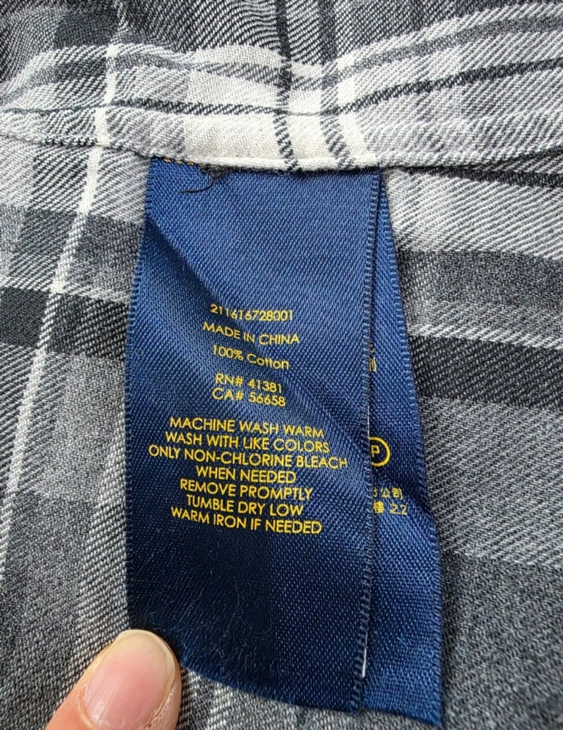 폴로 랄프로렌 체크 셔츠 ~55 상품이미지8