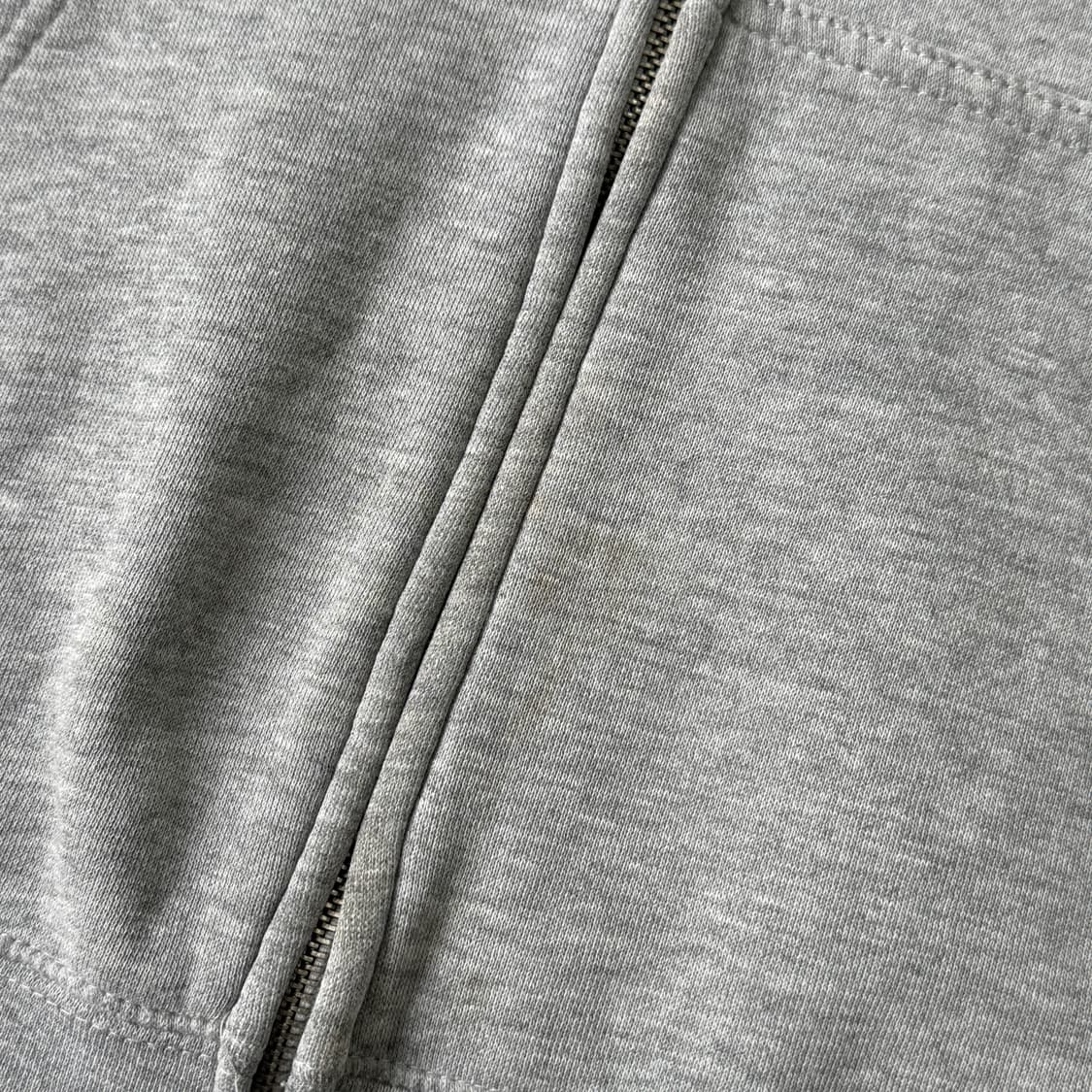 스투시 00s 월드투어 그레이 후드집업 L 상품이미지10