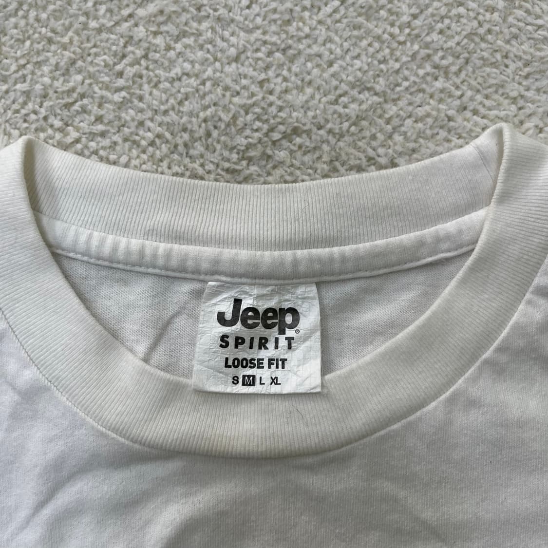 M 지프 빅로고 반팔 티셔츠 0325M 상품이미지2