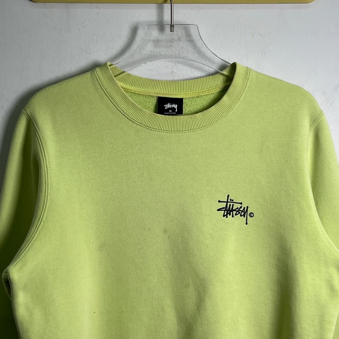 Stussy 스투시 베이직 스투시 크루넥 맨투맨 M 상품이미지4