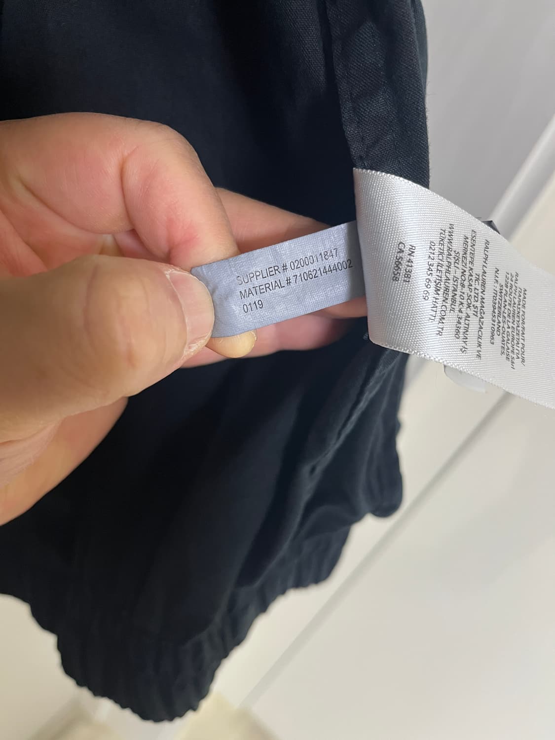 폴로랄프로렌 윈드브레이커 유틸리티자켓 블랙 L사이즈 상품이미지9