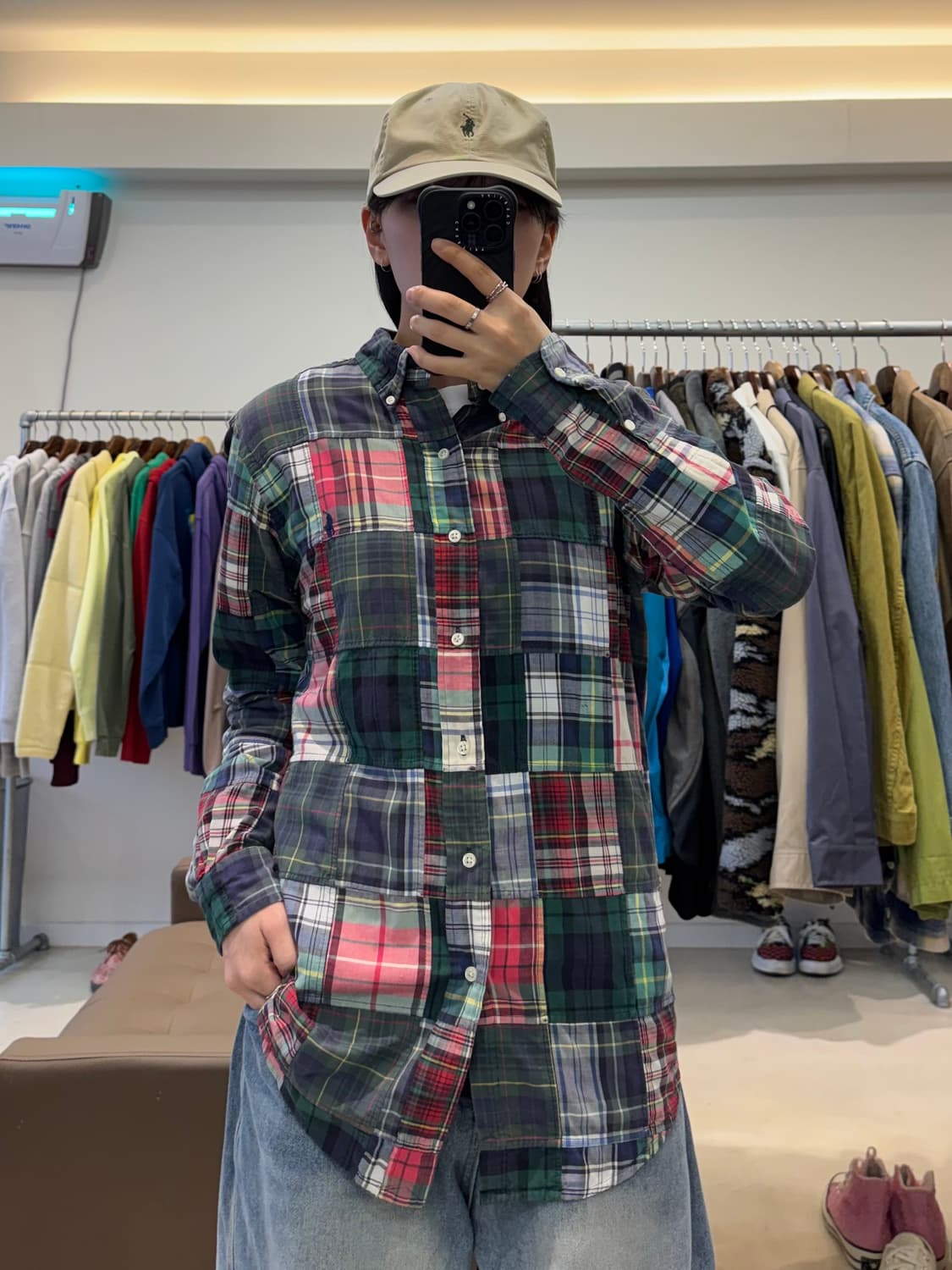 폴로 랄프로렌 마드라스패턴 셔츠 상품이미지5