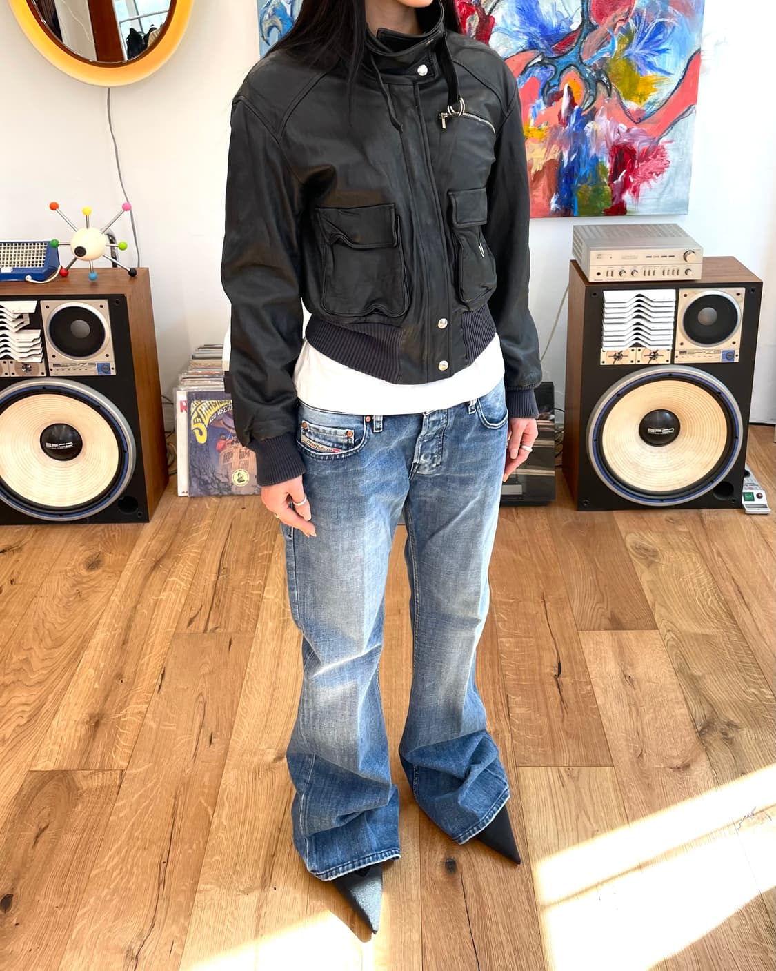 [30] 디젤 부츠컷 데님 팬츠 상품이미지1