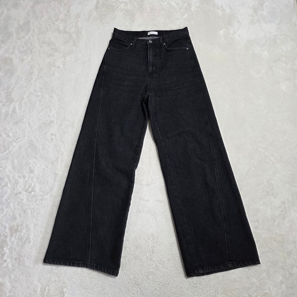 (M)여성 GMEW  하이웨스트 와이드 데님 팬츠  상품이미지1