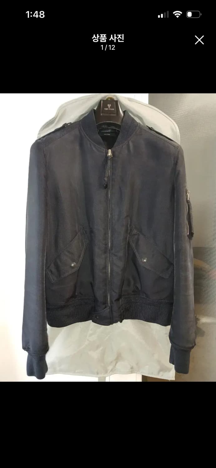 TOM FORD RAYON SHELL  BOMBER JACKET  상품이미지1
