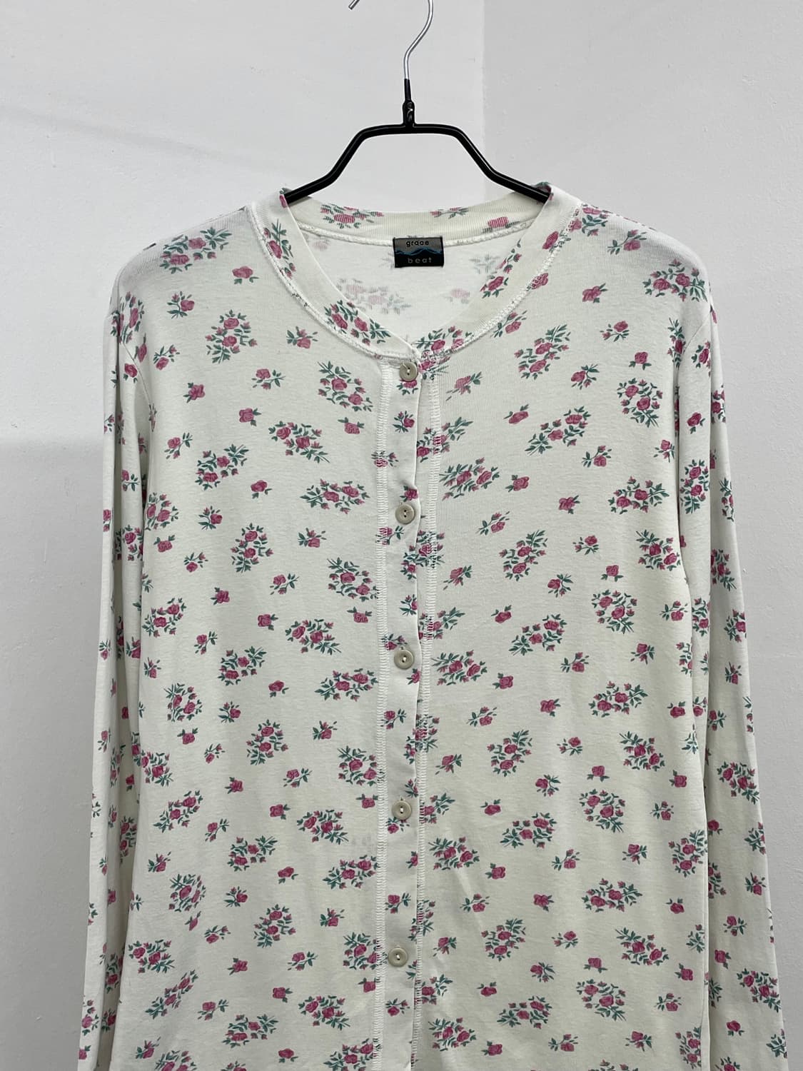 플로럴 버튼 슬리브 탑 상품이미지6