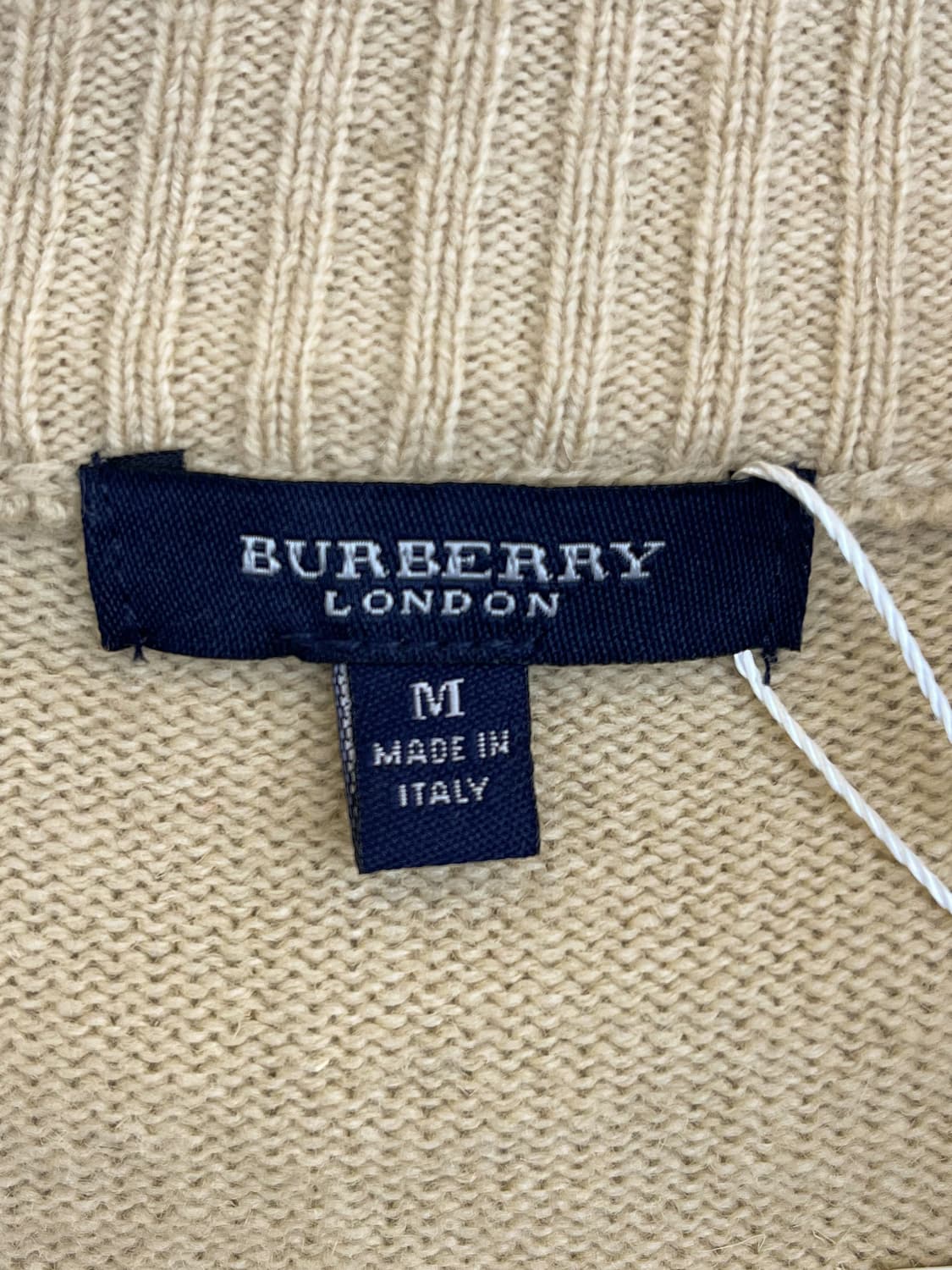 버버리 노바 체크 엘보우 패드 집 니트 상품이미지6