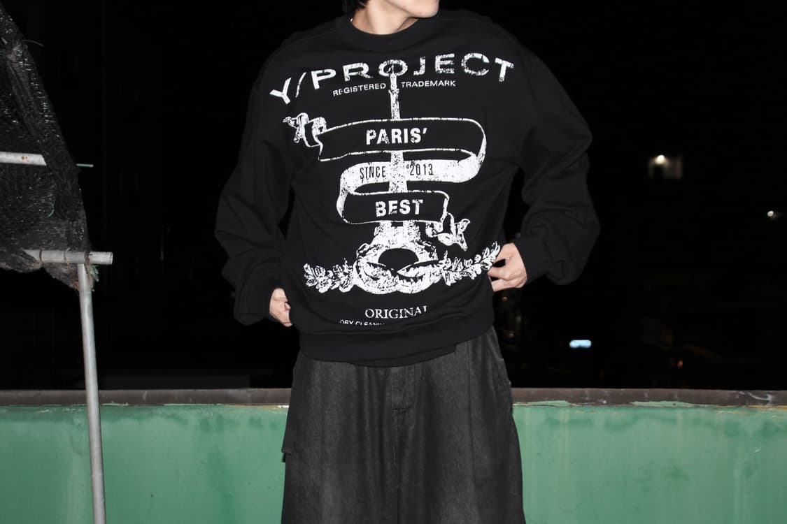 Y/PROJECT 23S/S Paris Best Sweatshirt 상품이미지1