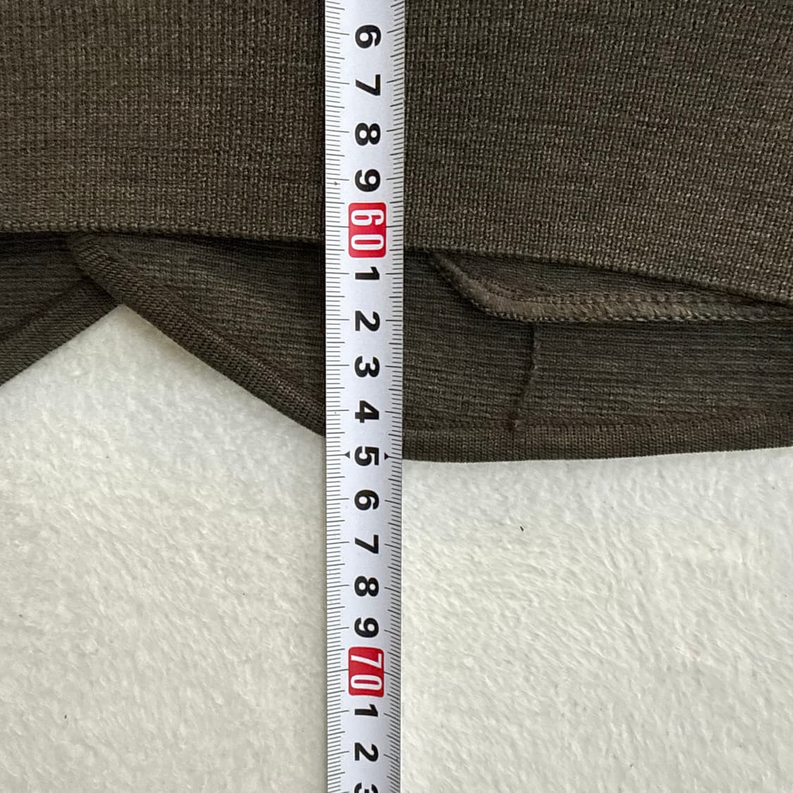 95 입생로랑 브라운 브이넥 니트 베스트 0331T 상품이미지6