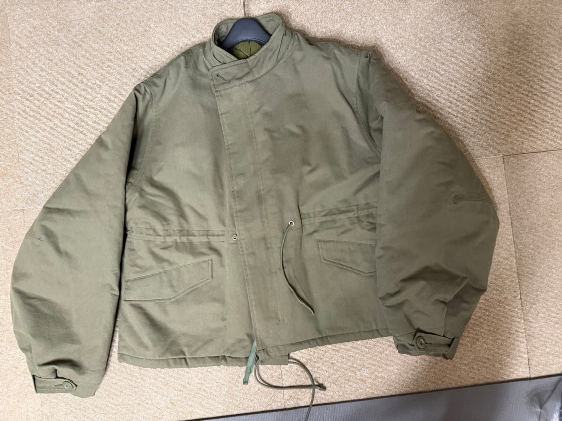 라퍼지  숏 야상 점퍼재킷   M  66   미착용  상품이미지1