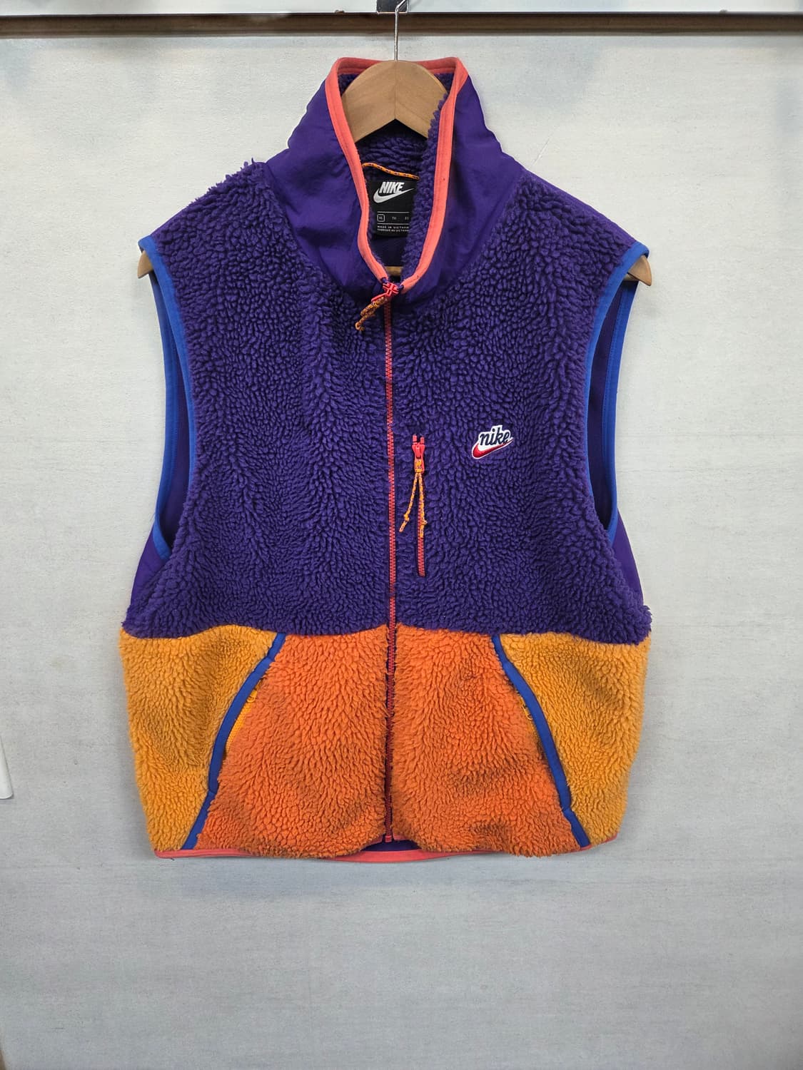 나이키 nsw 헤리티지 셰르파 우븐 조끼 xl 상품이미지1