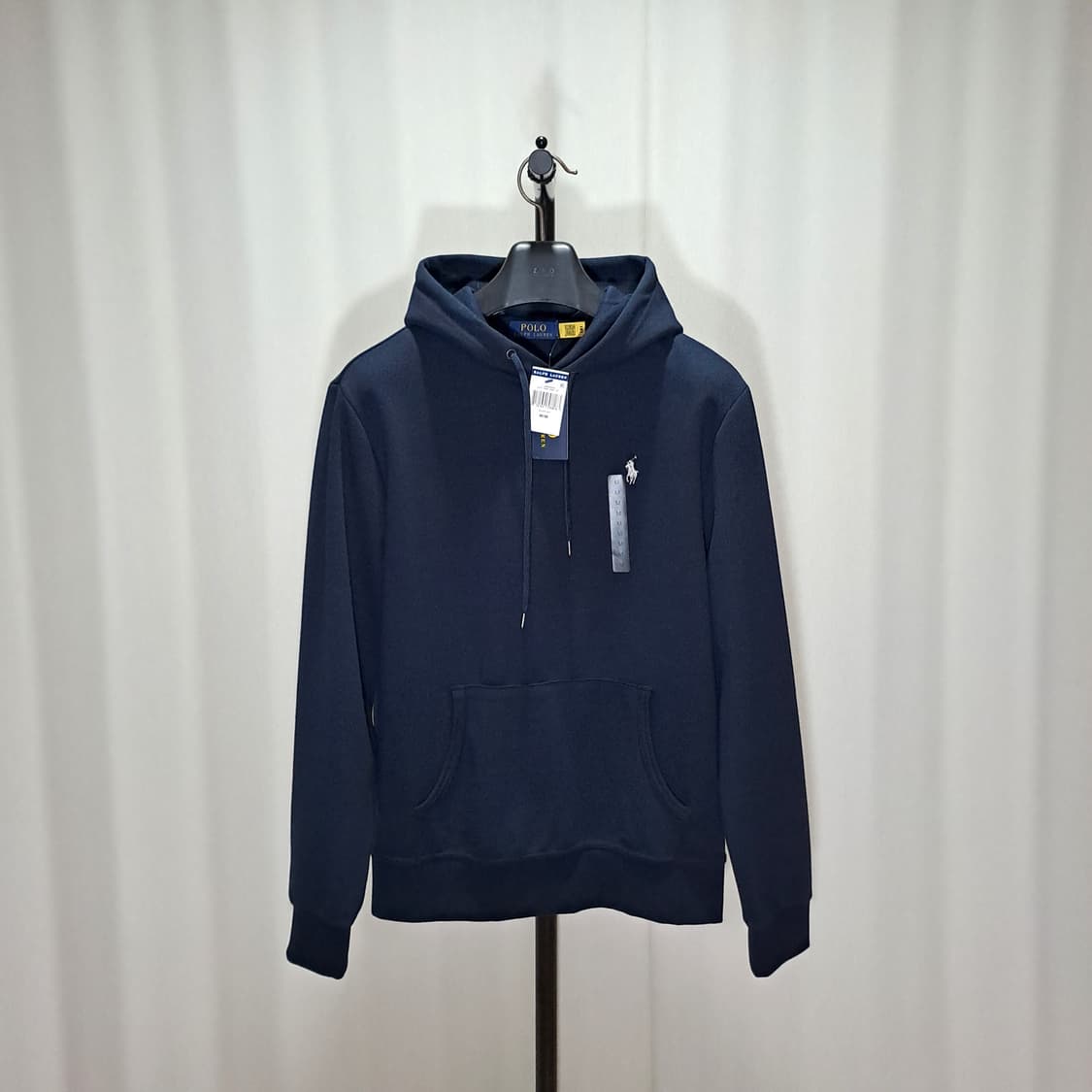 (새제품 택포) 폴로랄프로렌 네이비 후드 티셔츠 M B583 상품이미지1
