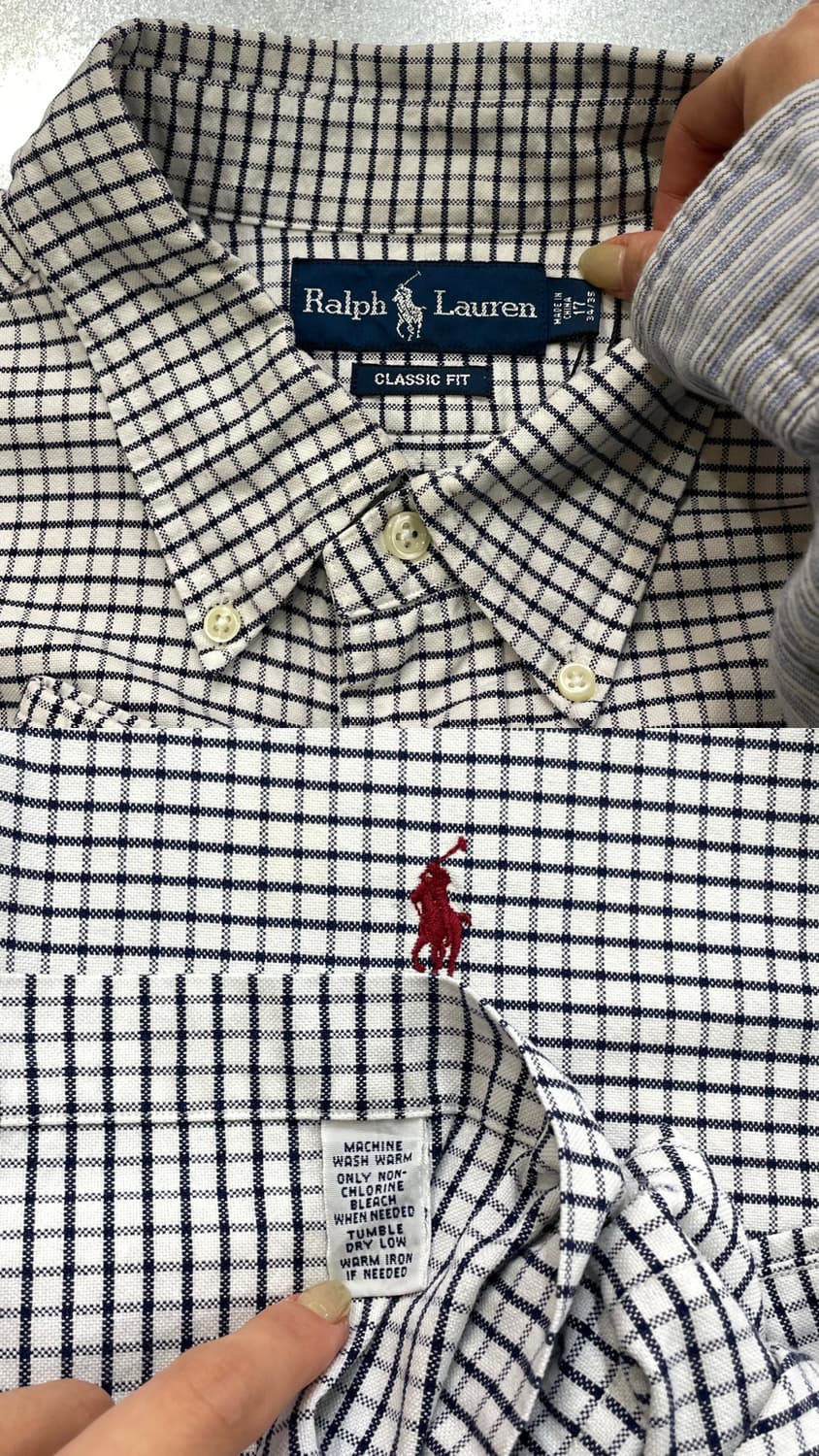 (17) POLO 폴로 랄프로렌 체크 셔츠 클래식핏 상품이미지8