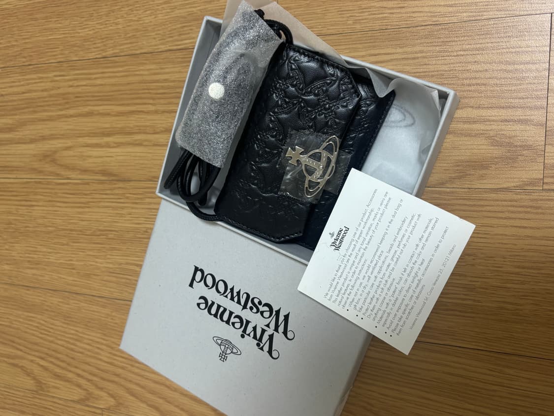 [새상품] 비비안 웨스트우드 카드 홀더 스트랩 가방  상품이미지1