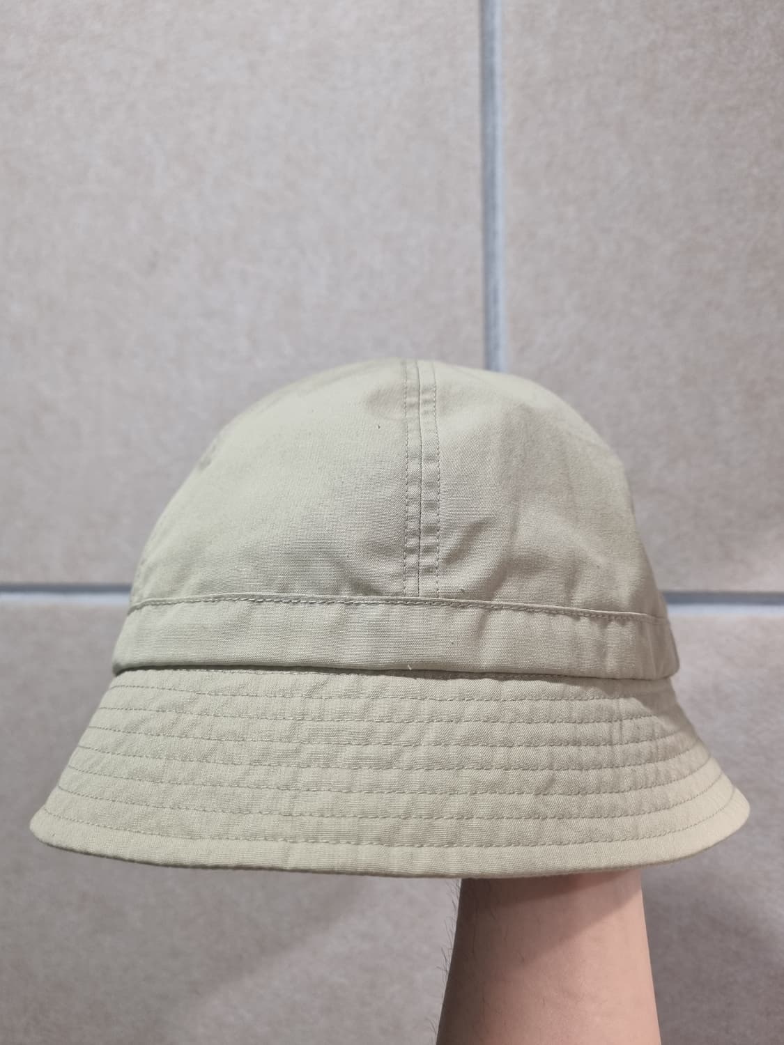 나나미카 윈드 라이트 그린 버킷햇 샘플 상품이미지2