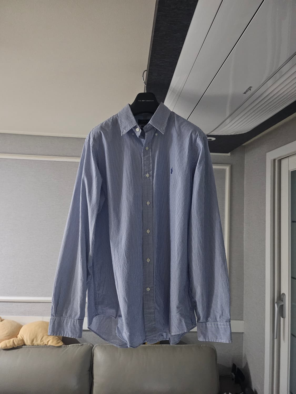 [거의 새것] 폴로 랄프로렌 스트라이프 클래식 셔츠 남방 L 상품이미지1