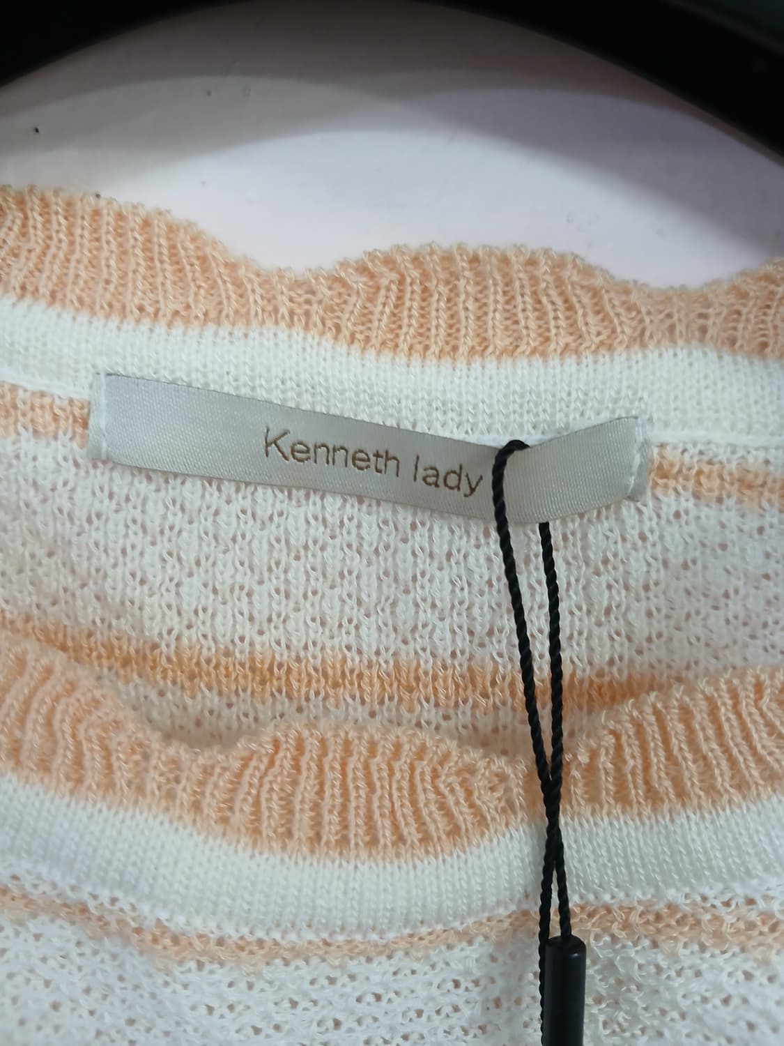 케네스레이디 스트라이프 반팔 니트 상품이미지3