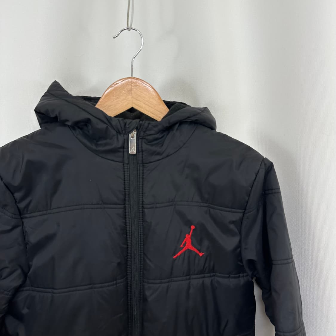 조던 여자 기모 후드패딩 검정 XL 상품이미지2