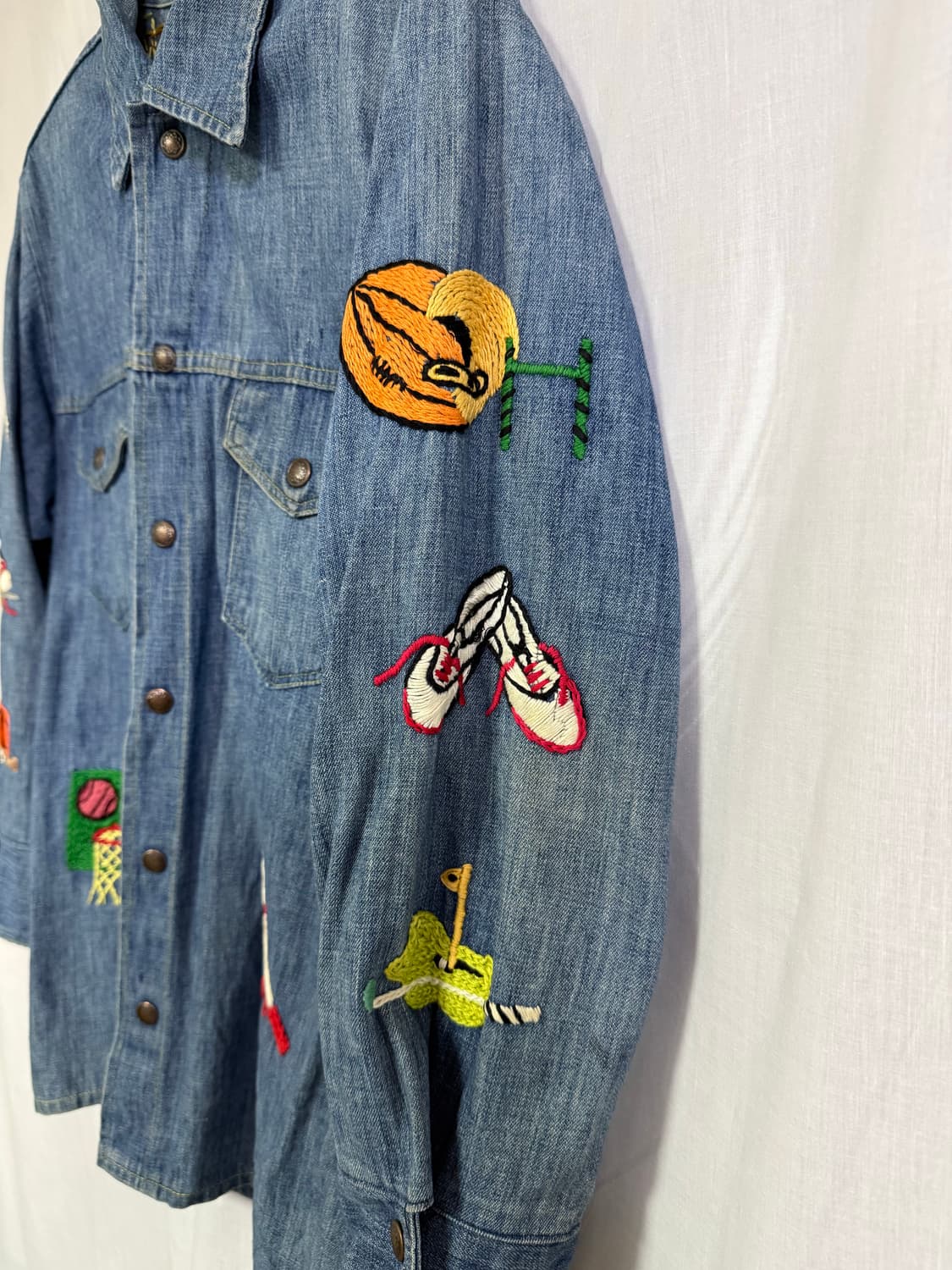 빅얀크 빈티지 데님 셔츠 (big yank) 상품이미지3