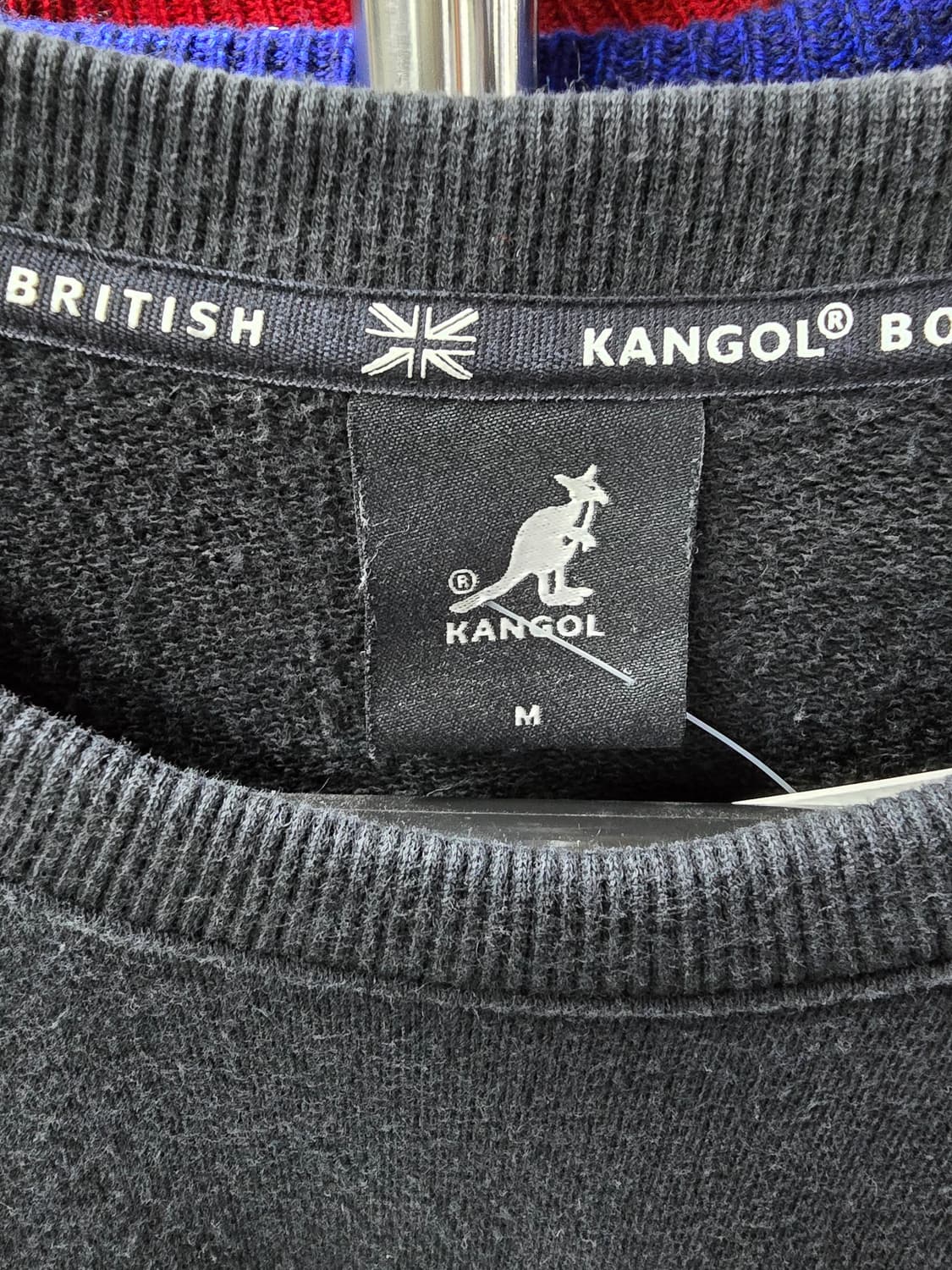 캉골 블랙 맨투맨 (1300) 상품이미지3