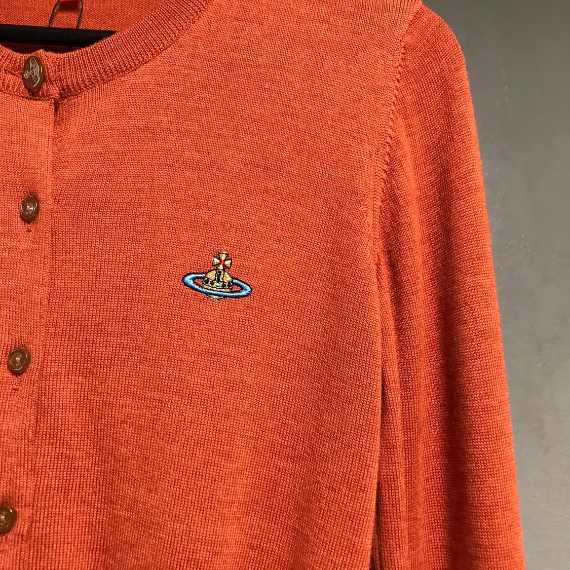 비비안웨스트우드 가디건 오렌지 S(W) 상품이미지4