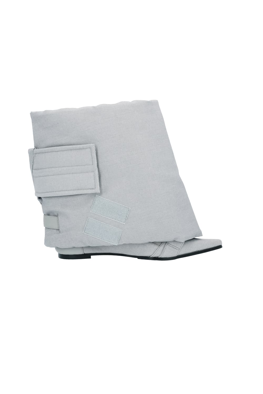 (240,25) 25AW 모듈웻지힐 + 디테쳐블 오버레이 - 숏 /그레이 상품이미지4