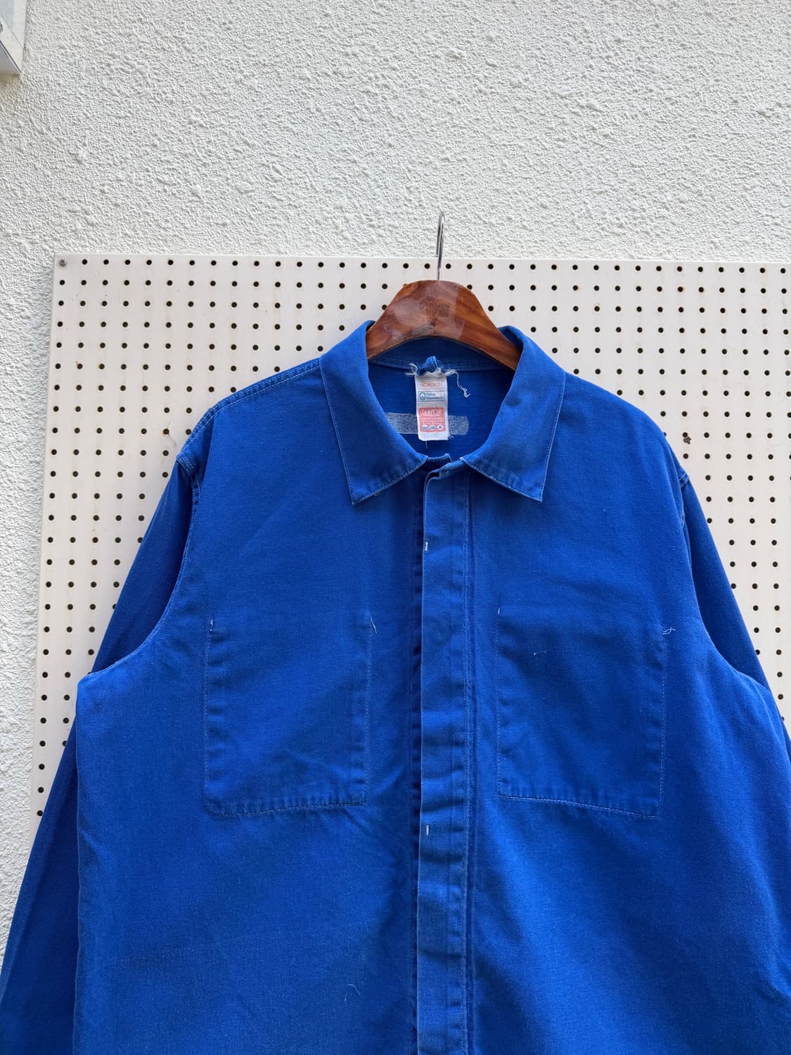 1970s NORSKIN WASHED BLUE 빈티지 프렌치워크자켓 상품이미지5