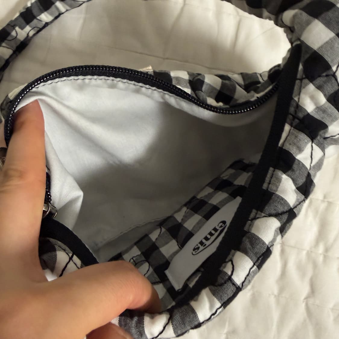 Emis 이미스 하트 퀄팅백 상품이미지3