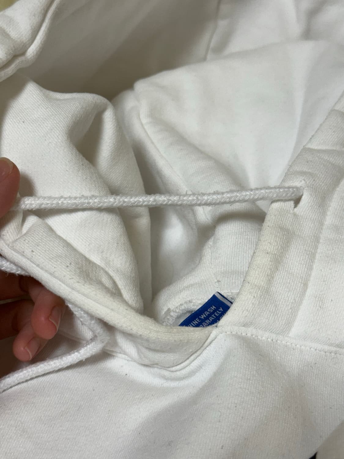 미스치프 기모 후드 상품이미지4