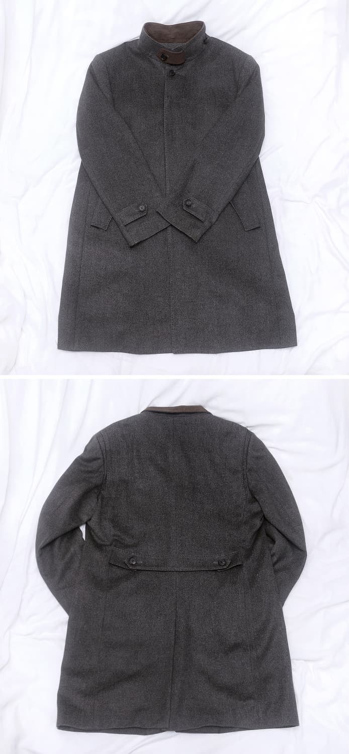 마에스트로 퓨어 캐시미어 밍크 라이너 투웨이 싱글 카코트 (100+) 상품이미지2