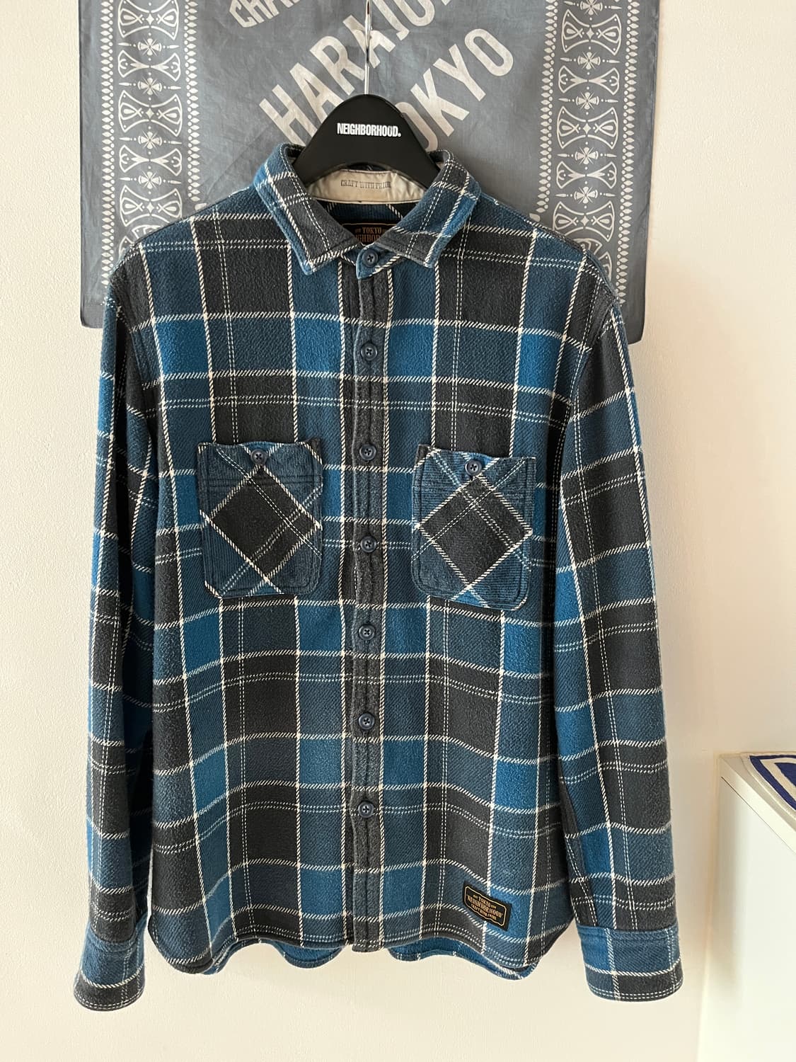 네이버후드 17fw 럼버 셔츠 상품이미지1