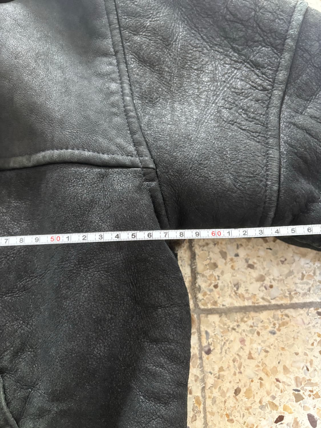 빈티지 블랙 무스탕 자켓 상품이미지7