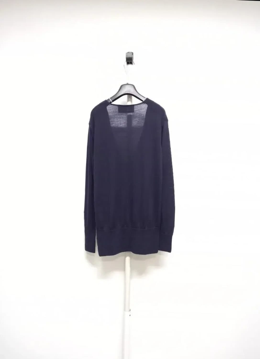 럭키슈에뜨 춘추  얇은 롱 니트블라우스 F 상품이미지2