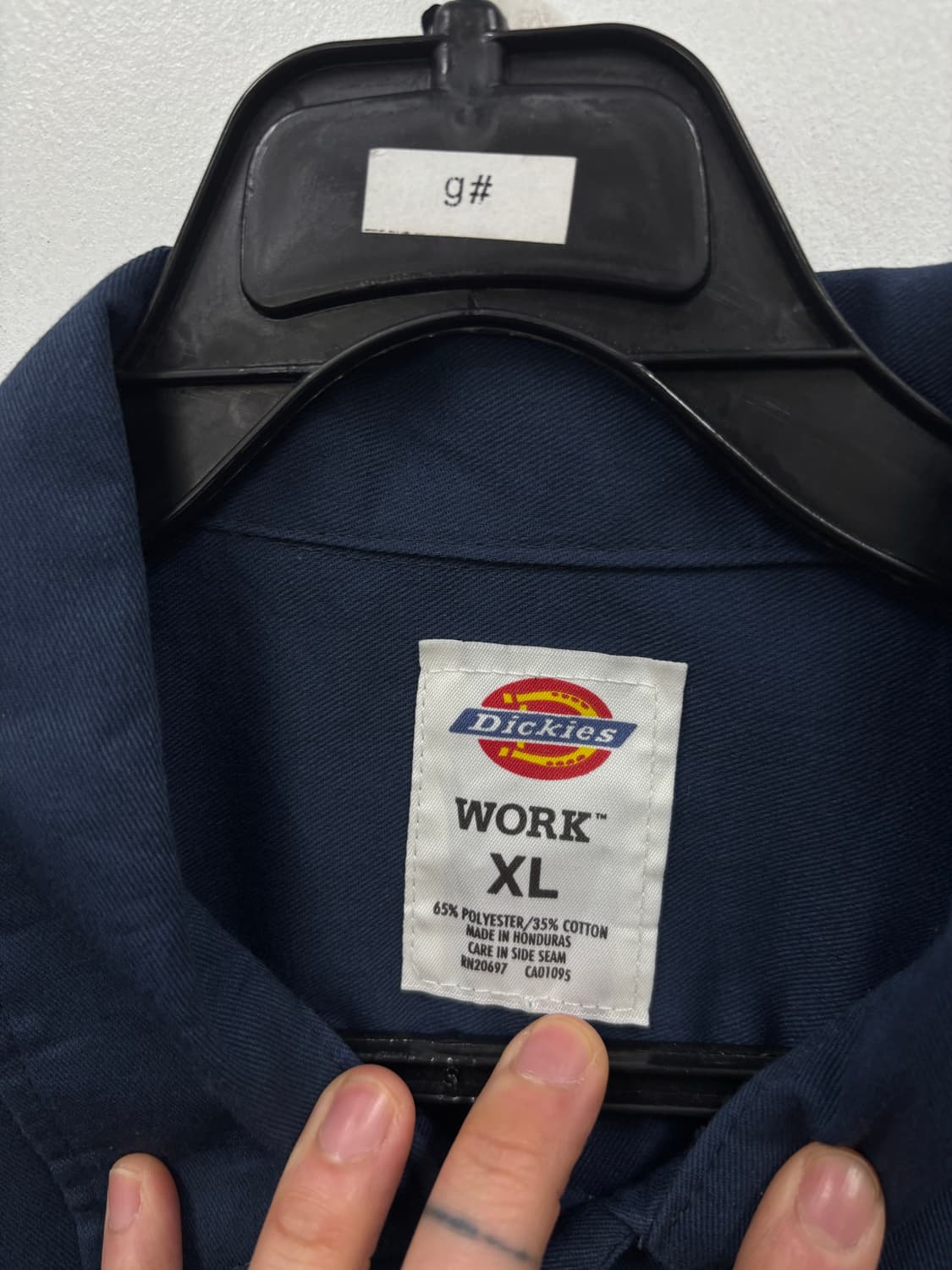 디키즈 워크 긴팔셔츠 상품이미지5