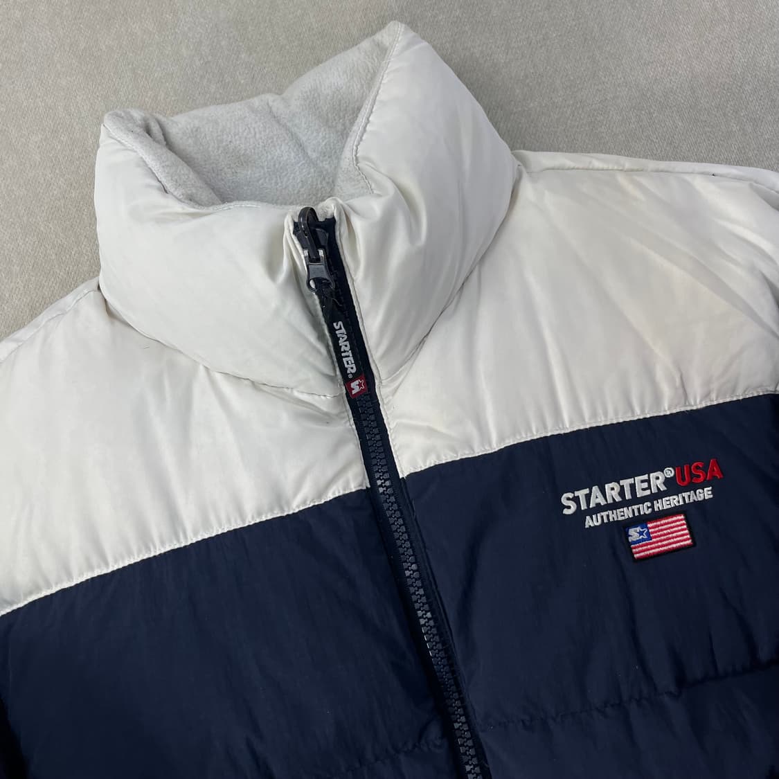 100 스타터 푸퍼 투톤 패딩 상품이미지3