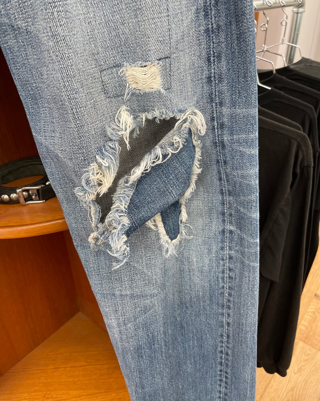 [32] LVC 패치워크 데님 팬츠 상품이미지3