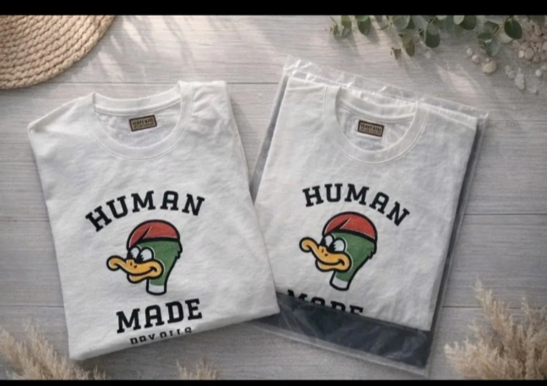 휴먼메이드 오리 그래픽 반팔 티셔츠 (XL/2XL/3XL)      
​ 상품이미지4