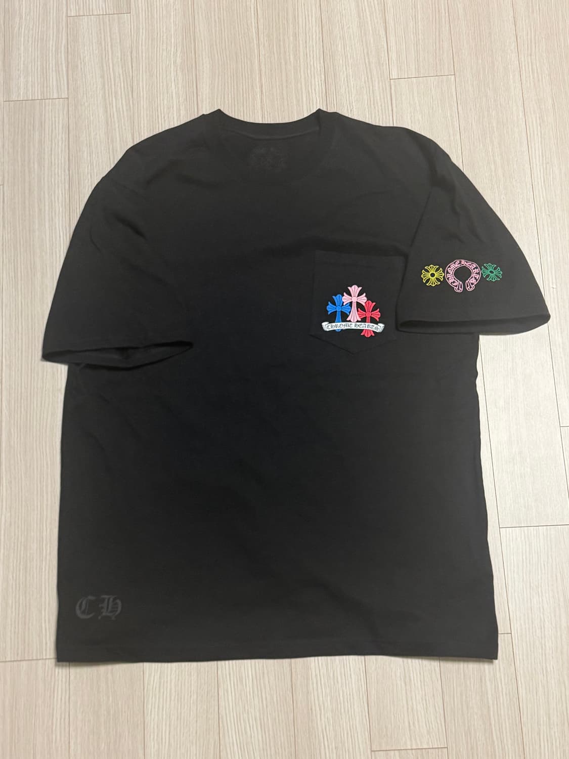 크롬하츠 멀티컬러 반팔 상품이미지1