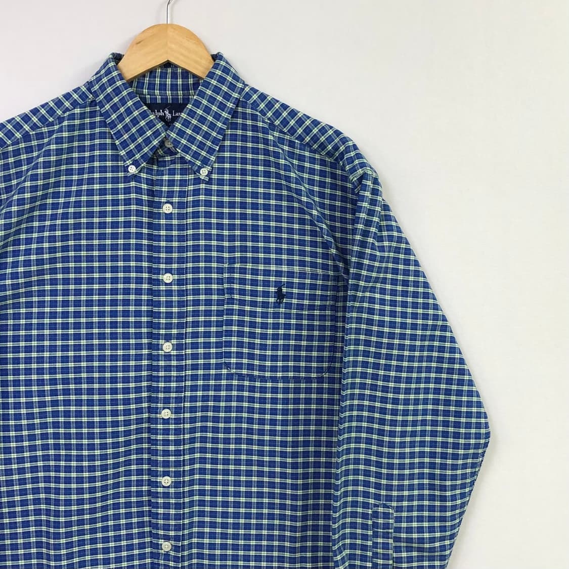 105 폴로 옥스포드 체크 셔츠 상품이미지1