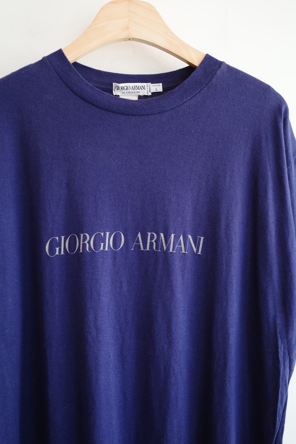 GIORGIO ARMANI 로고 티셔츠 (MADE IN ITALY) 상품이미지2