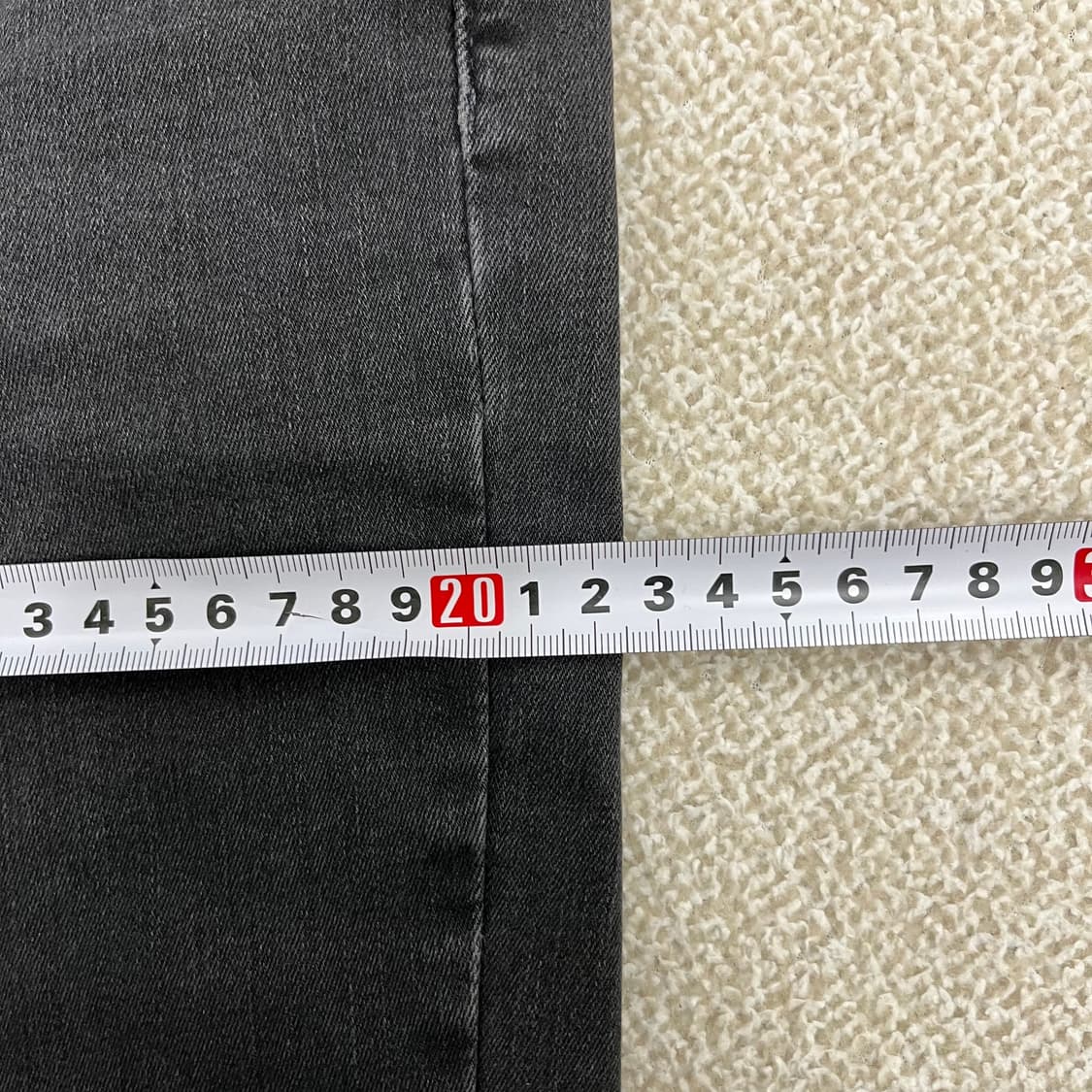 27 리바이스 슈퍼 스키니 흑청 데님 0213M 상품이미지8