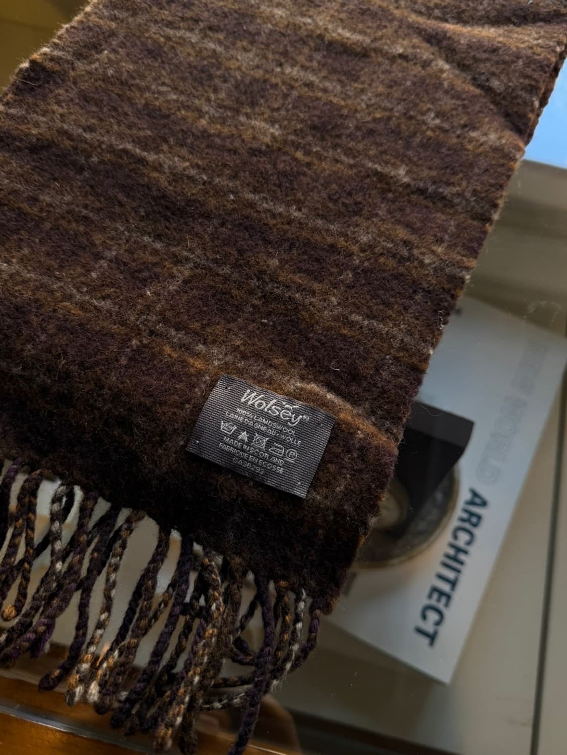 울시 스코티쉬 메리노울 머플러 상품이미지9