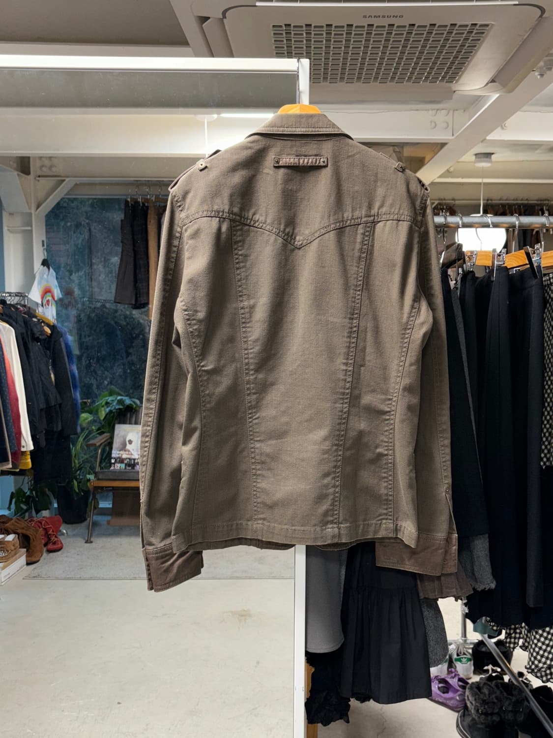 모르간 밀리터리 자켓 상품이미지2