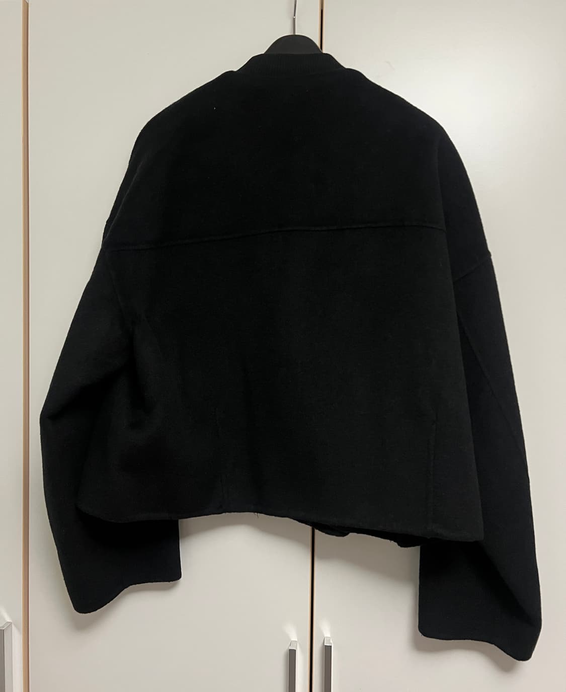 에잇세컨즈 블루종 모직숏코트 상품이미지3